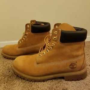 Timberland 6 inch premium wheat/butter